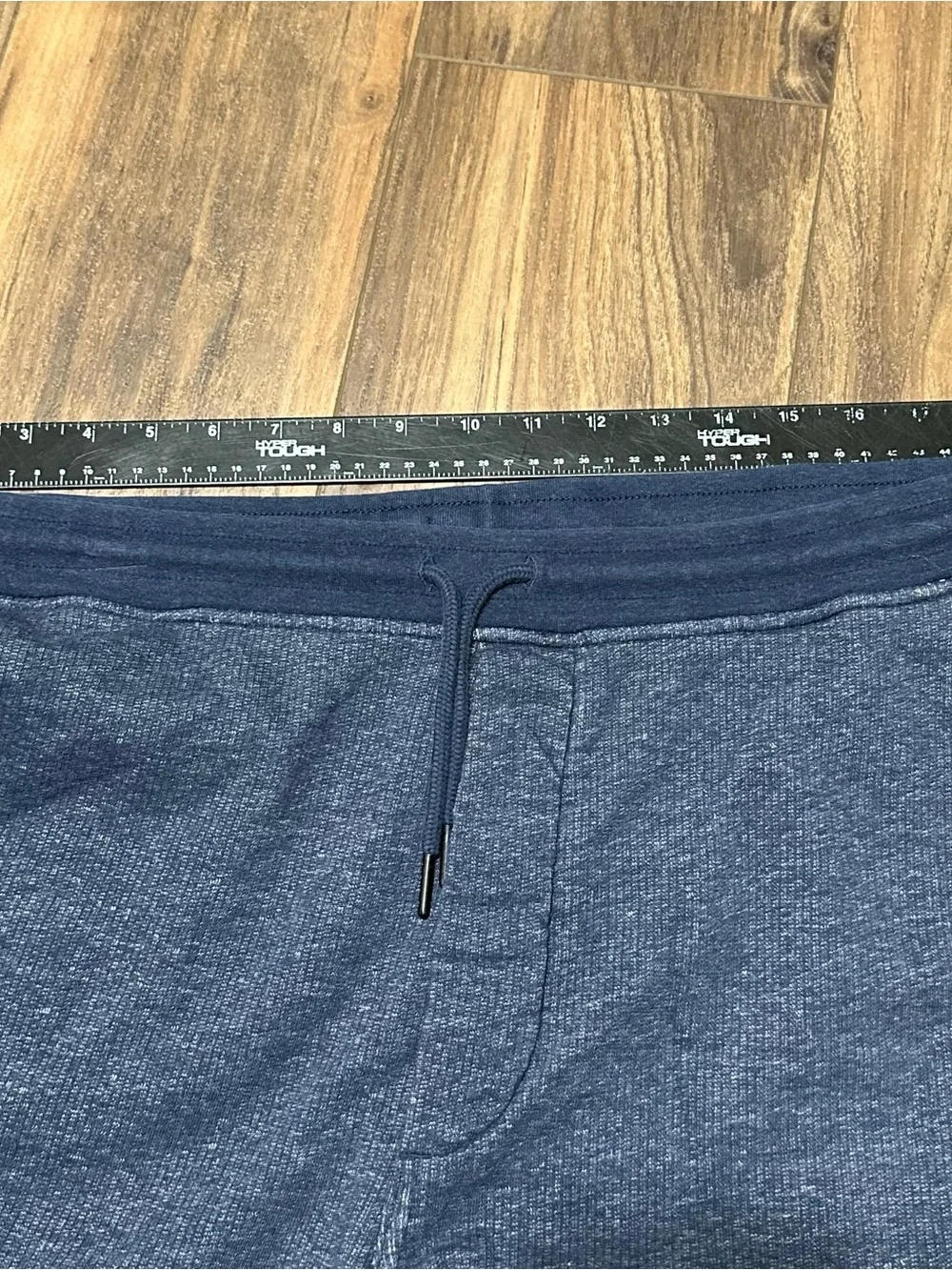 Patagonia Shorts Men's XL  Fleece Navy Blue Mahnya Organic Cotton 7”